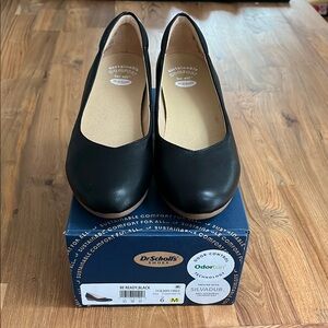 Dr. Scholl's Black Comfort Wedges